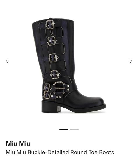 miu miu boots studded|Miu Miu boots dupe.